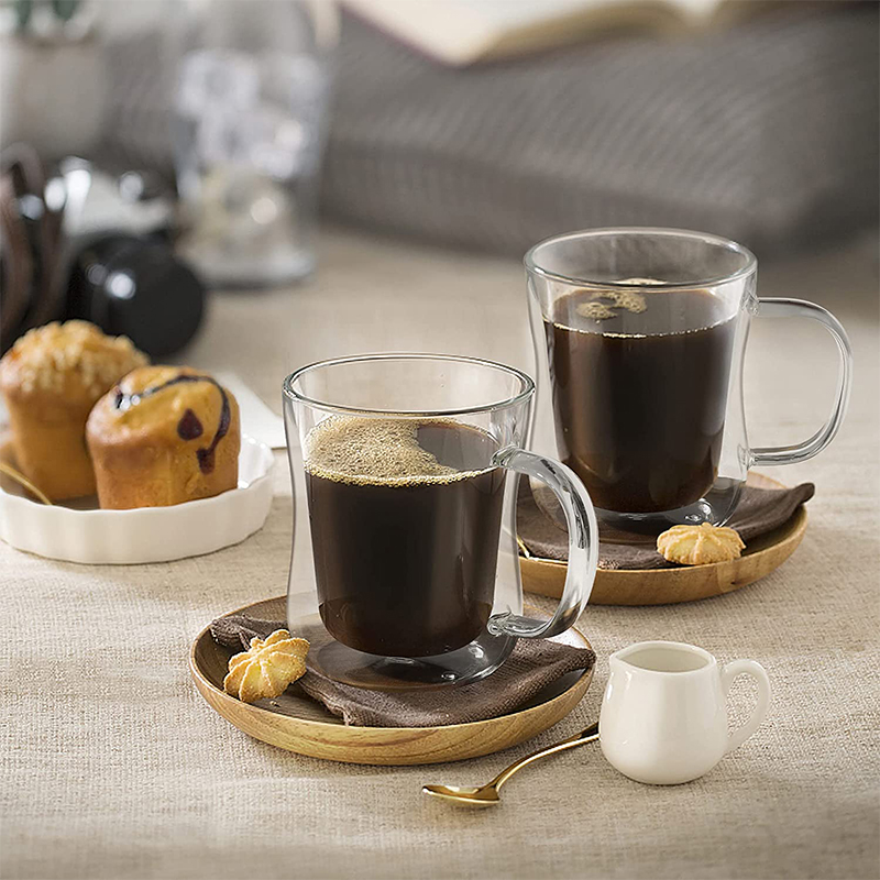 YWDL 180/250/400ml 二重壁ガラスエスプレッ - Espresso Shot Glass のレビューと価格