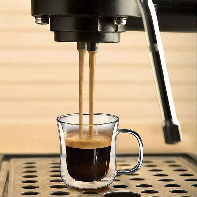 YWDL 180/250/400ml 二重壁ガラスエスプレッ - Espresso Shot Glass のレビューと価格