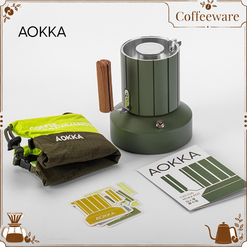 AOKKA ダブルバルブ モカポット カクタス コーヒーメー - Coffee Equipment For Camping のレビューと価格