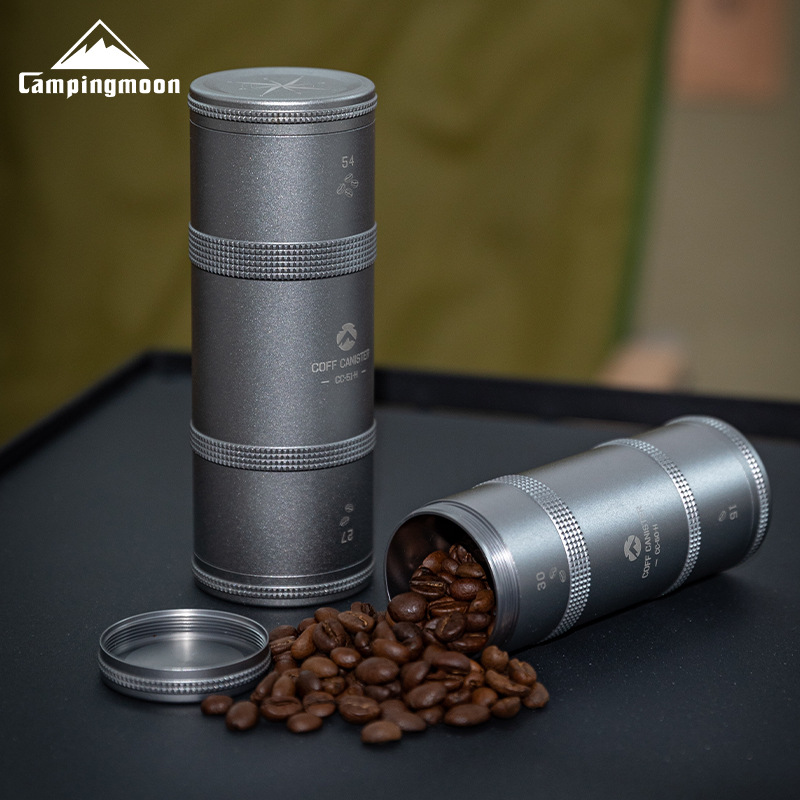 CAMPINGMOON 1 個コーヒー豆缶旅行保管密封缶粉末 - Coffee Equipment For Camping のレビューと価格