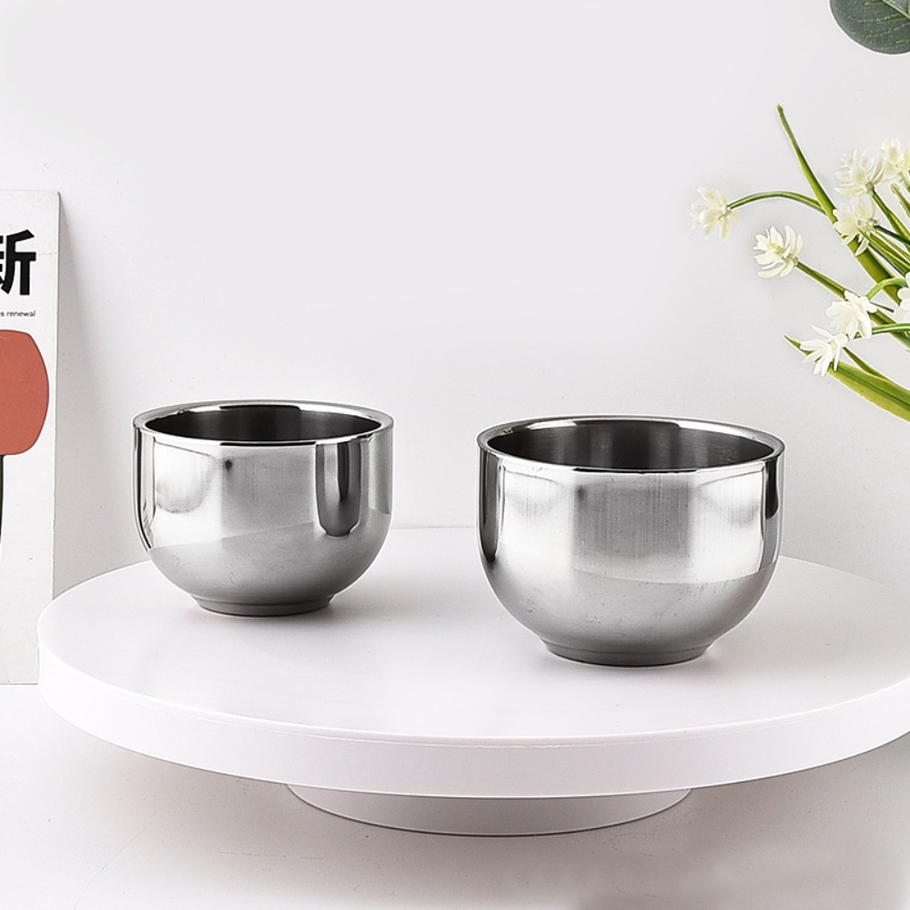 高品質 100/150 ミリリットルステンレス鋼カップ二重層 - Espresso Shot Glass のレビューと価格