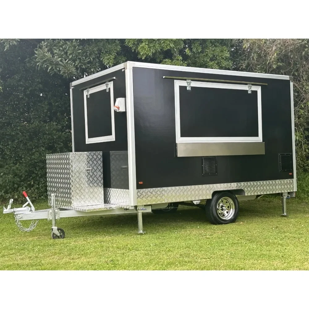新型移動式フードトレーラー、フルキッチン、ピザ、コーヒー、キ - Coffee Van Equipment のレビューと価格