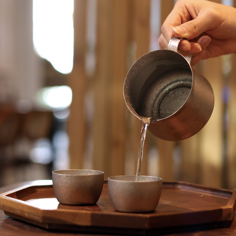 チタンコーヒーティーポットケトルマグカップポータブルアウトド - Coffee Equipment For Camping のレビューと価格