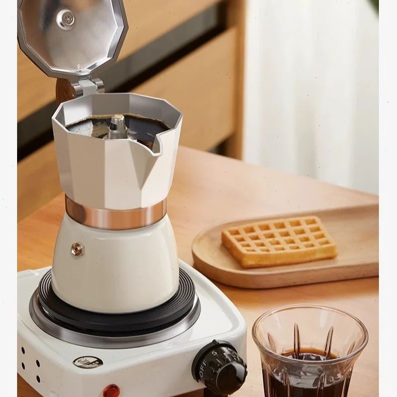 丸底モカポット シングルバルブ 小型家庭用コーヒーメーカー  - Coffee Equipment Pour Over のレビューと価格